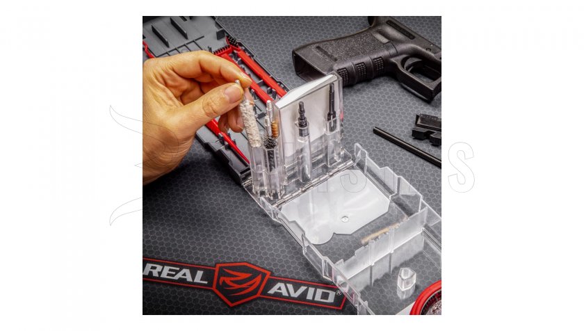 Kit di pulizia Real Avid Gun Boss Multi-Kit cal.22 (5,5mm)