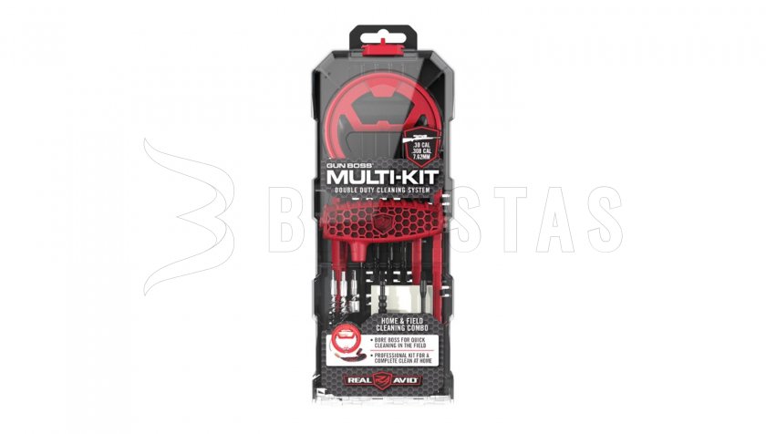 Kit di pulizia Real Avid Gun Boss Multi-Kit cal.30/.308 (7,62mm)
