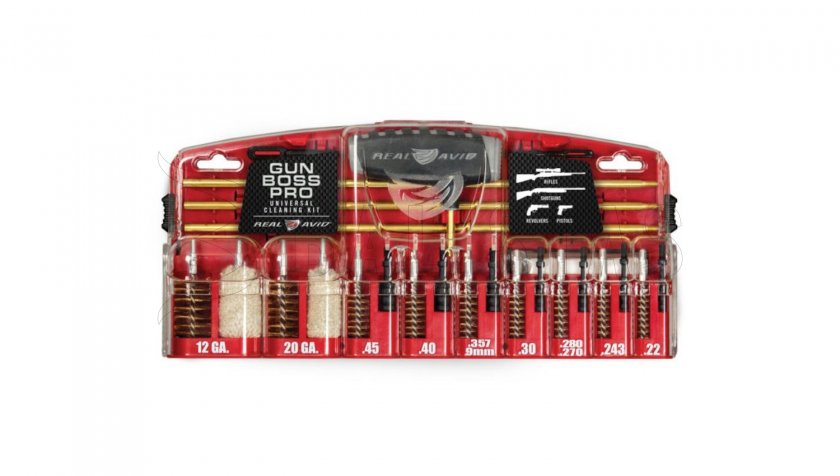 Kit di pulizia Real Avid Gun Boss Pro Universal Cleaning Kit