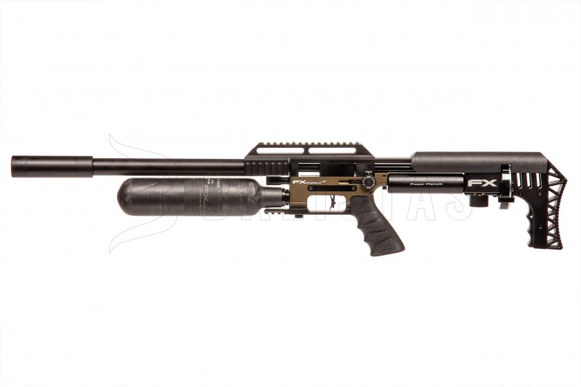 Carabina ad aria compressa FX Impact MKII, Power Plenum, Bronze 6,35mm
