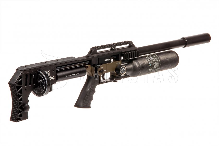 Carabina ad aria compressa FX Impact MKII, Power Plenum, Bronze 6,35mm
