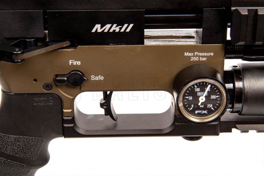 Carabina ad aria compressa FX Impact MKII, Power Plenum, Bronze 6,35mm