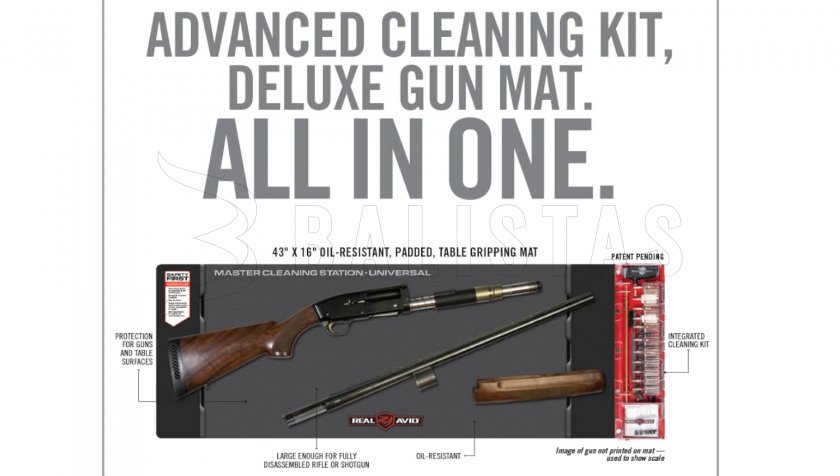 Real Avid Master Cleaning Station Kit universale per la pulizia delle armi con rondella