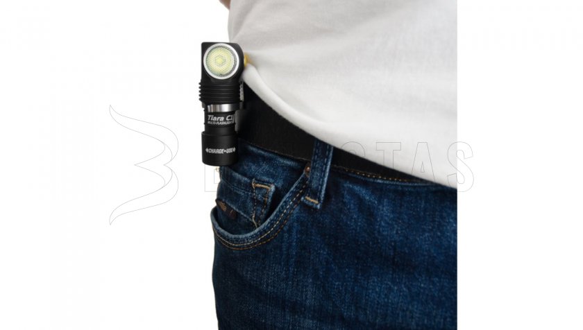 Lampada frontale Armytek Tiara C1 Pro, luce calda