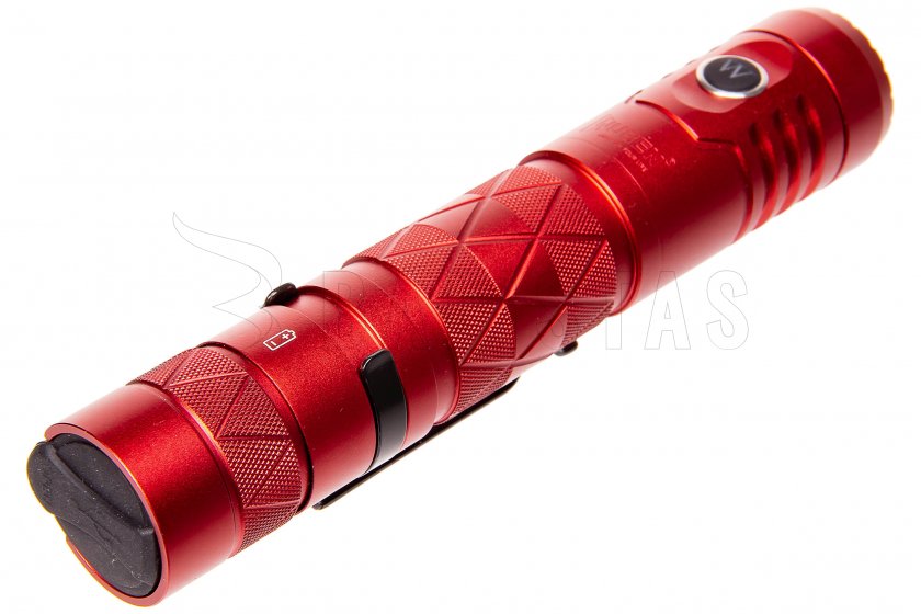 Torcia elettrica Wuben E12R rosso