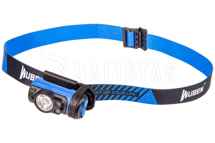 Lampada frontale Wuben H3 blu