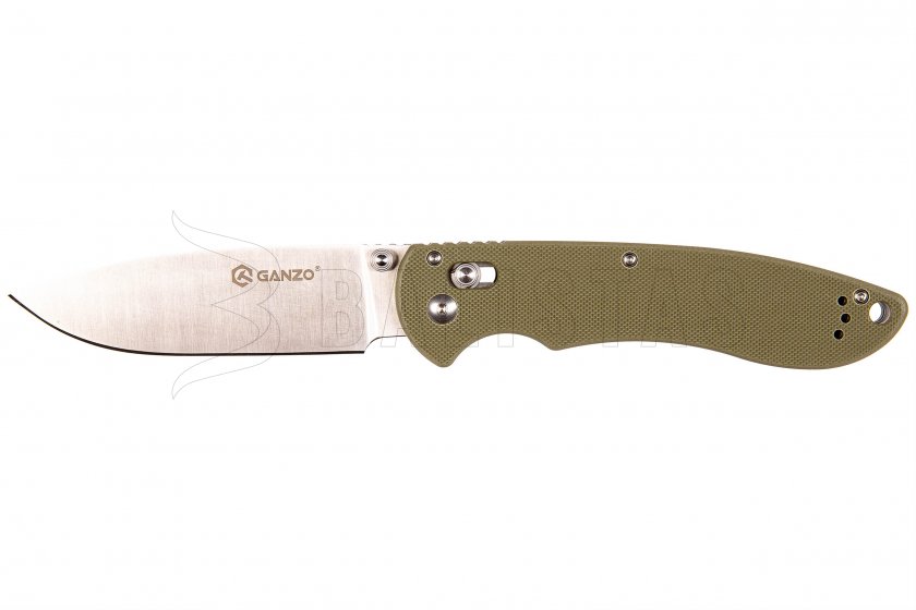 Coltello pieghevole Ganzo G740 verde