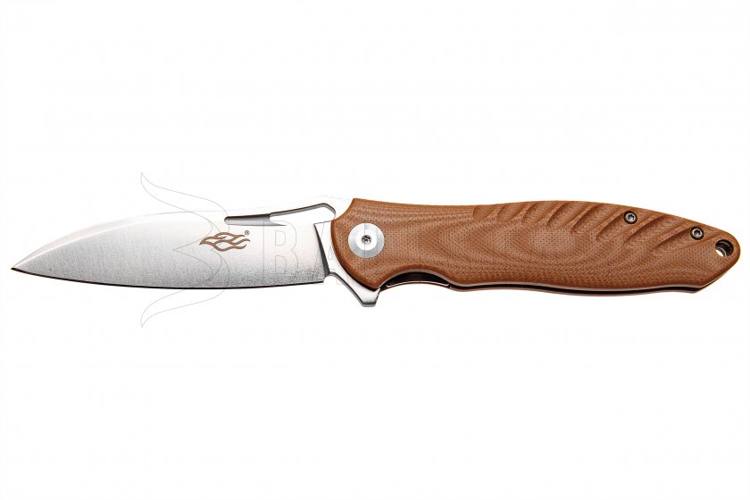 Coltello pieghevole Ganzo Firebird FH71 marrone