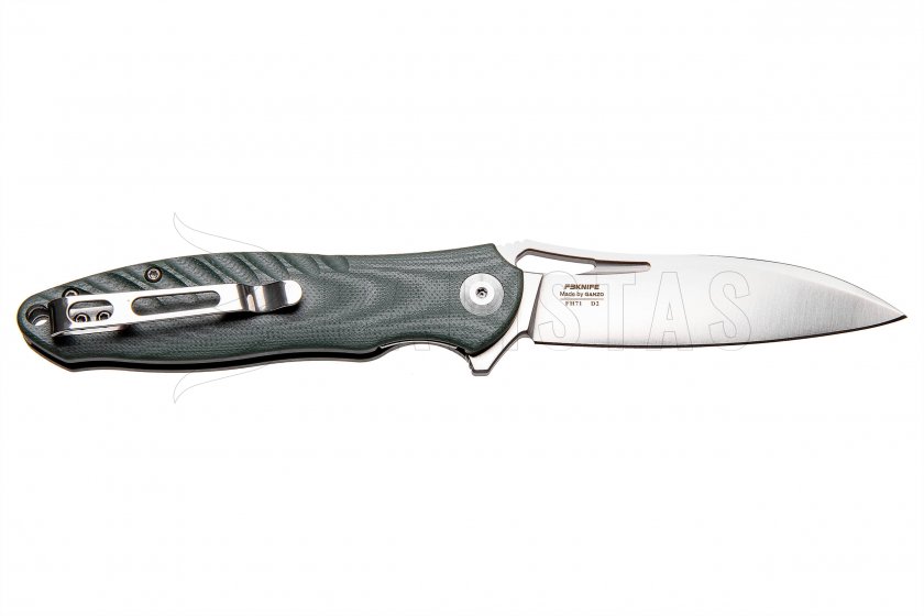 Coltello pieghevole Ganzo Firebird FH71 marrone-verde
