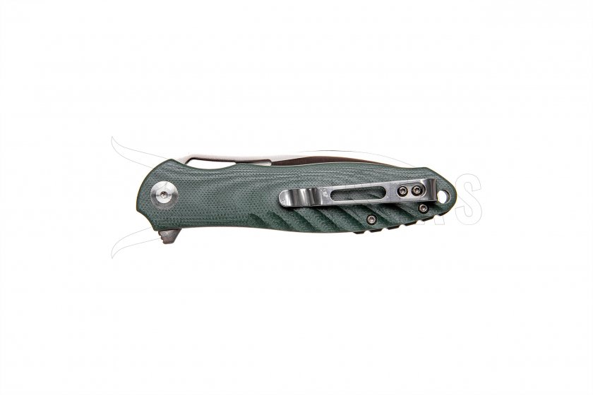 Coltello pieghevole Ganzo Firebird FH71 marrone-verde