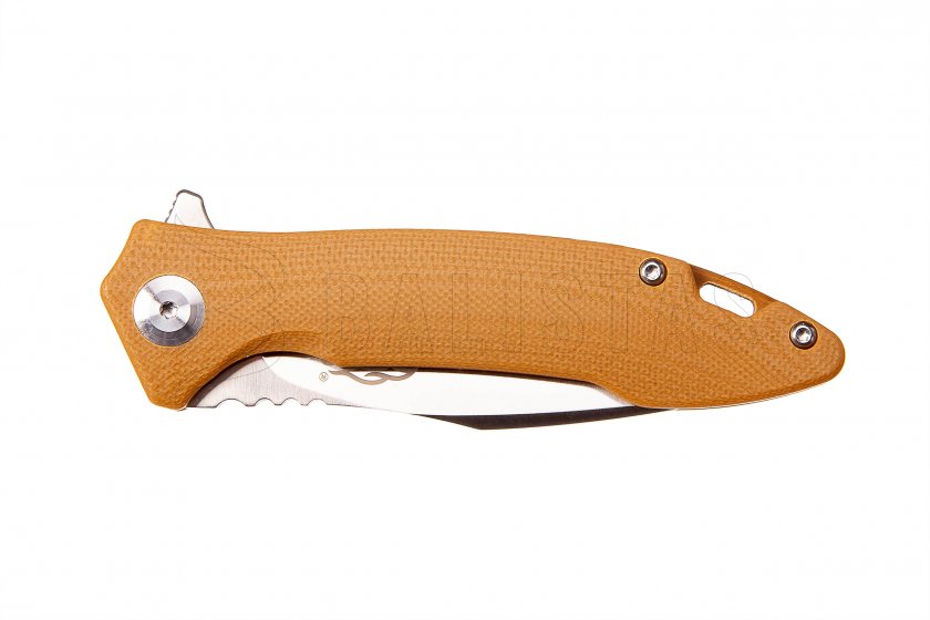 Coltello pieghevole Ganzo Firebird FH51 marrone