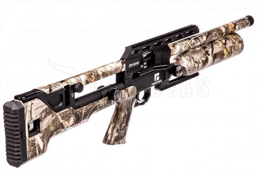 BAZAR - Fucile ad aria compressa Reximex Throne Camo 5,5mm 45J
