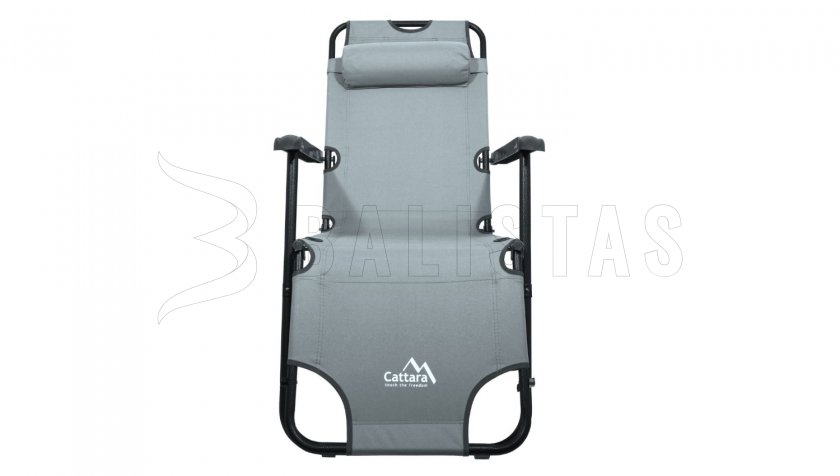 Lettino/poltrona Cattara Comfort grigio