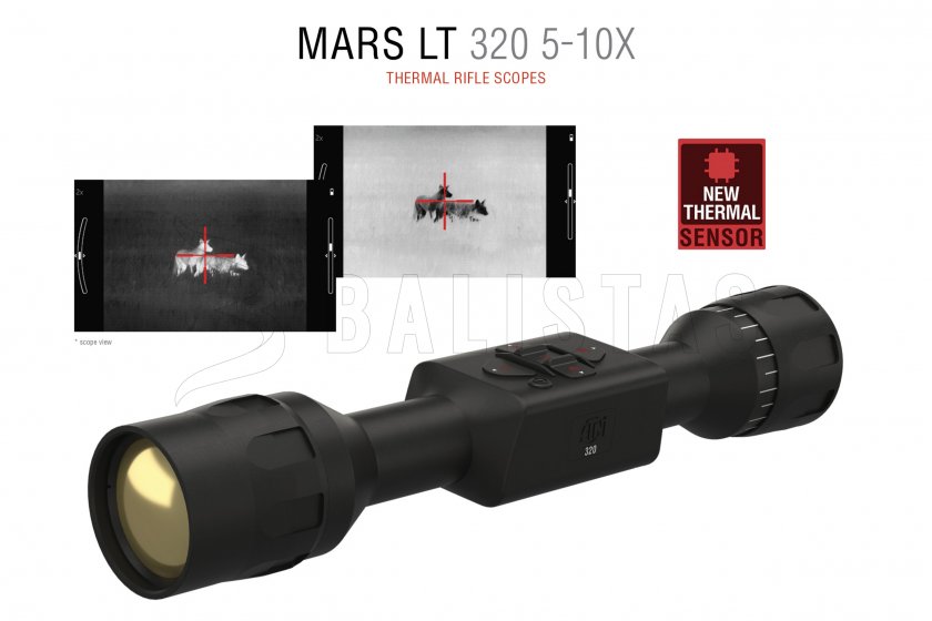 Termocamera ATN Mars LT 5-10x, 320x240 3