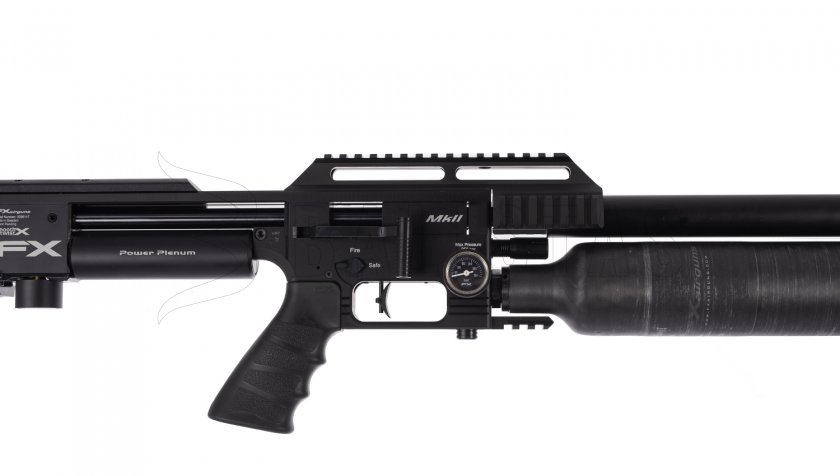 Carabina ad aria compressa FX Impact MKII, Power Plenum, black 6,35mm