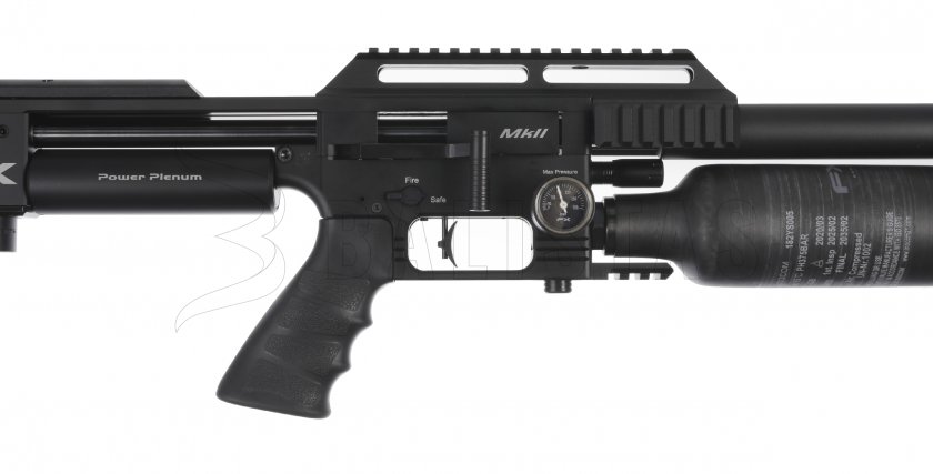 Fucile ad aria compressa FX Impact MKII Compact, Power Plenum, nero 6,35 mm