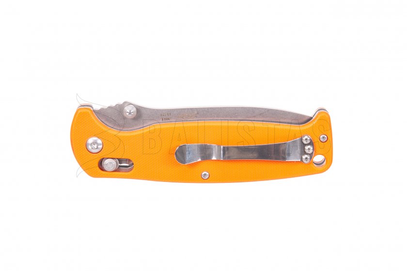 Coltello pieghevole Ganzo G7412 arancione con fischietto