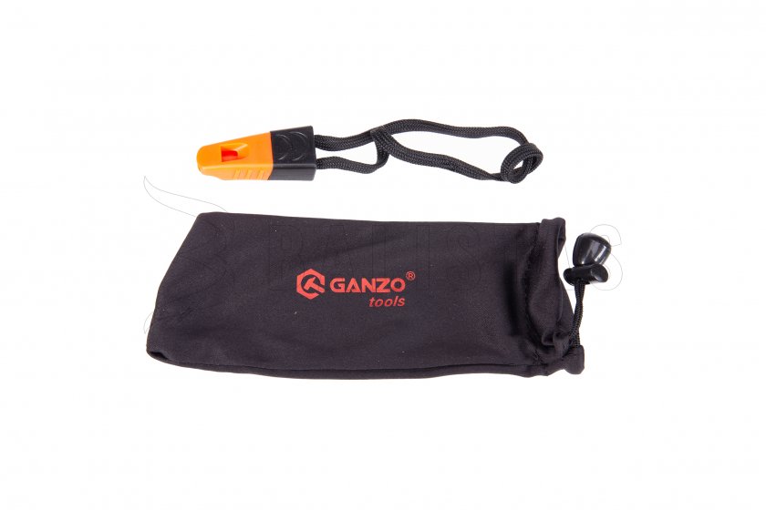 Coltello pieghevole Ganzo G7412 arancione con fischietto