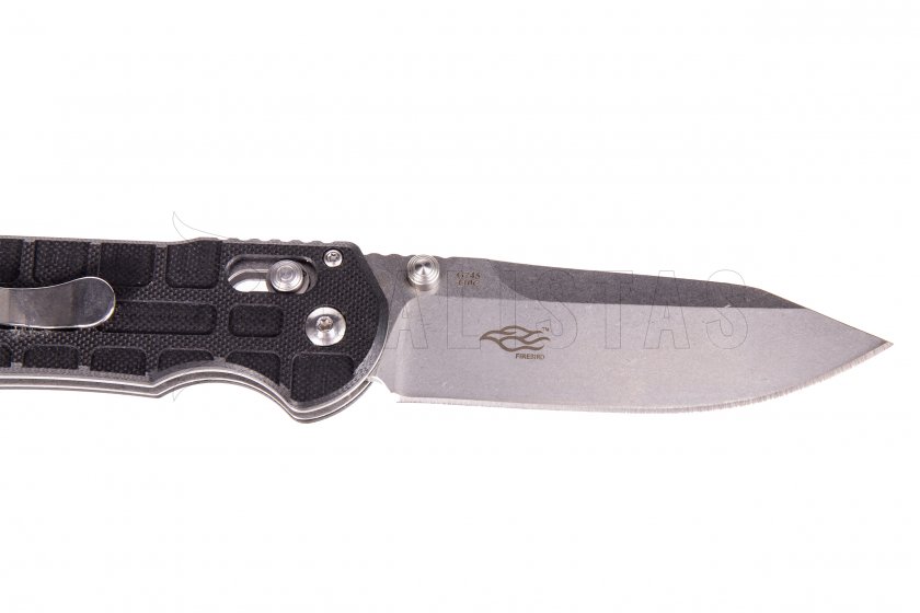 Coltello pieghevole Ganzo G7452P nero con fischietto