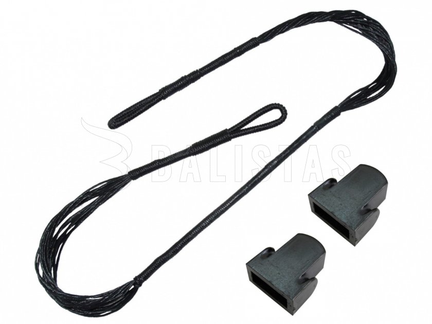 Corda per balestra pistola 80lb con terminali