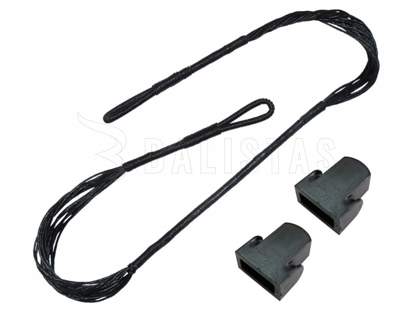 Corda per balestra pistola 80lb con terminali