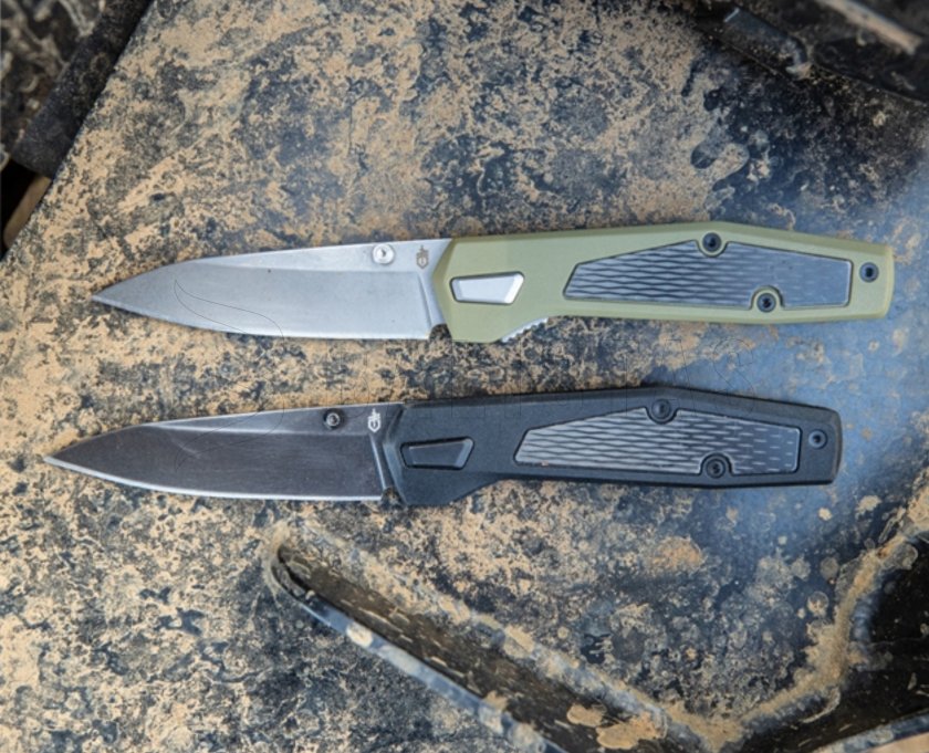 Coltello pieghevole Gerber Fuse verde