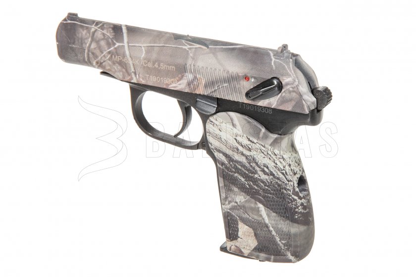 Pistola ad aria Baikal MP-654K-23 4,5mm camo