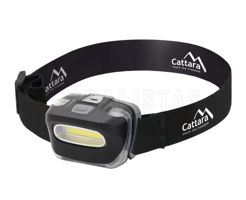 Lampada frontale Cattara HORNET 130lm COB 3xAAA