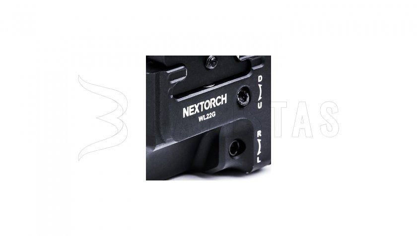 Torcia per pistola Nextorch WL22G con laser