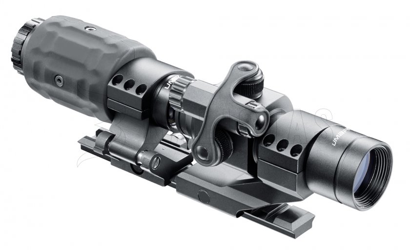 Mirino a punto rosso con ingranditore Umarex MPS 3