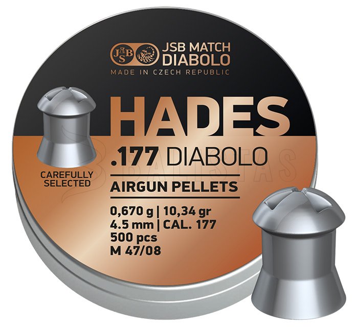 Diabolo JSB Hades 4,5mm 500pz