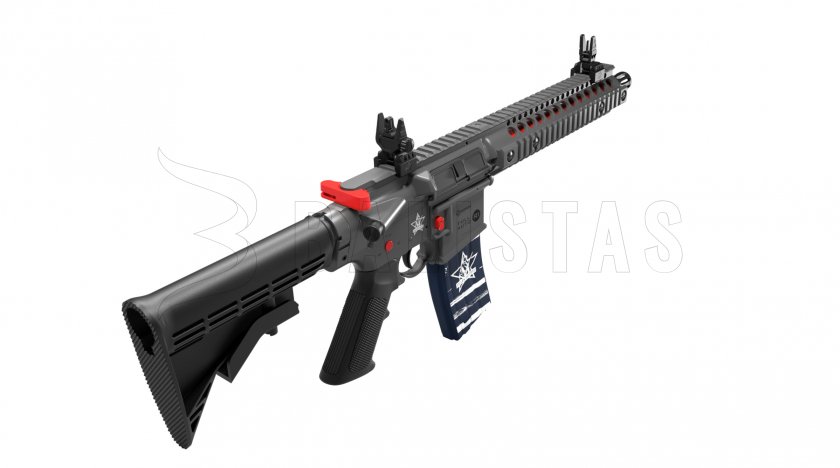 Carabina ad aria compressa Crosman R1 Full Auto Fallen Patriots 4,5mm