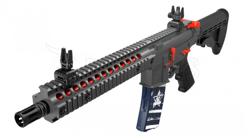 Carabina ad aria compressa Crosman R1 Full Auto Fallen Patriots 4,5mm