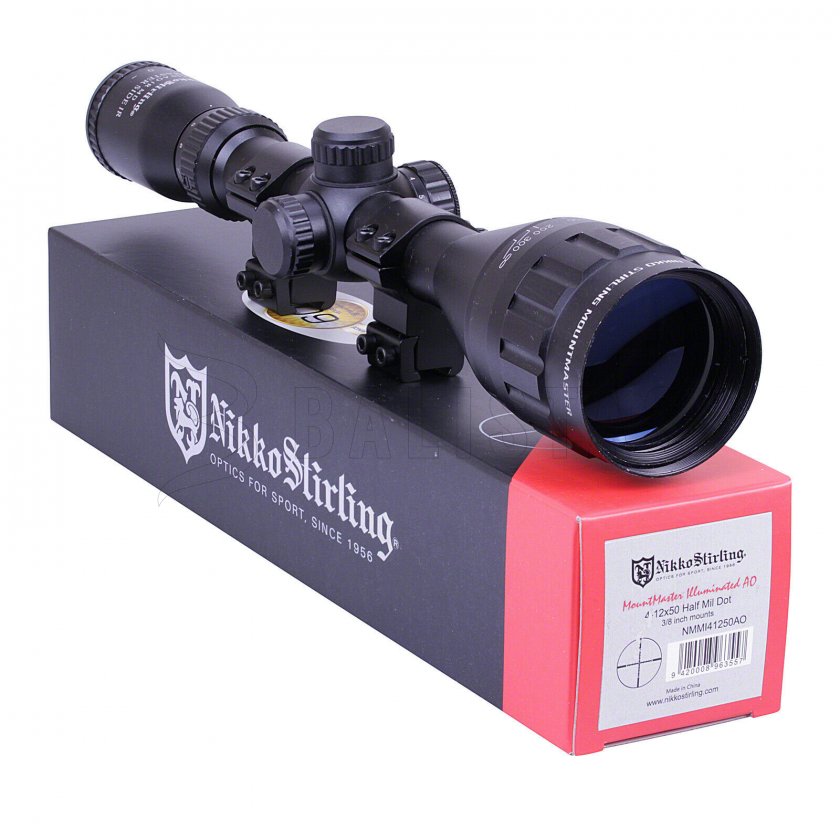 Cannocchiale Nikko Stirling Mountmaster 4-12x50 1/2 Mildot