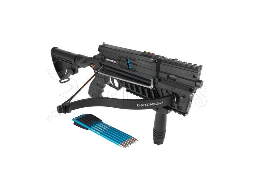 Balestra pistola Steambow AR-6 Stinger II Tactical 55lbs