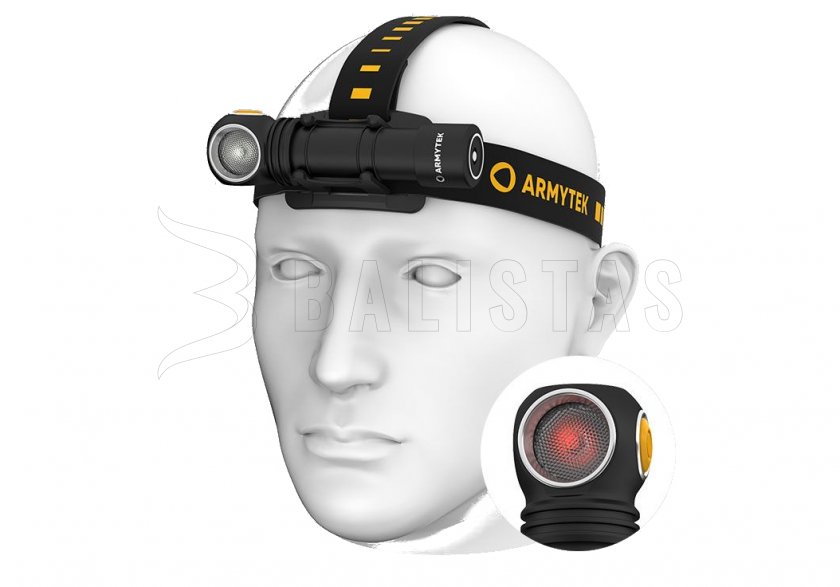 Torcia multifunzione Armytek Wizard C2 WR USB luce bianca e rossa