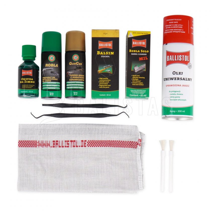 Kit per il trattamento delle armi Ballistol