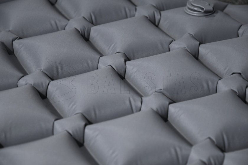 Materassino gonfiabile CRYSTAL 195x58x5cm grigio