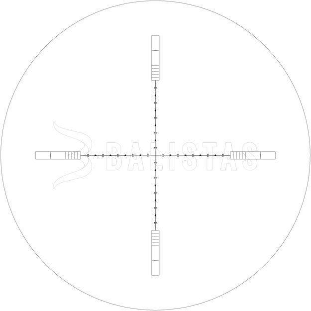 Cannocchiale Valiant Zephyr II 6-24x50 SF SIR 1/2 Mil-Dot MOA