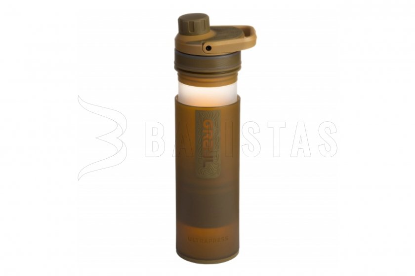 Grayl UltraPress 0,5l bottiglia filtro marrone coyote