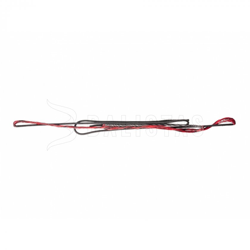 Arco Poe Lang REX 51" nero e rosso