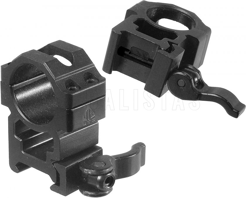 Montaggio UTG Max Strength QD Lock 25,4 mm/22 mm di altezza