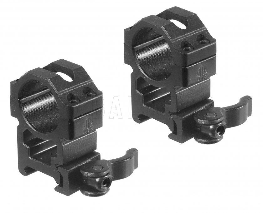Montaggio UTG Max Strength QD Lock 25,4 mm/22 mm di altezza