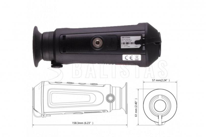 Termocamera monoculare Hikmicro LYNX LC06