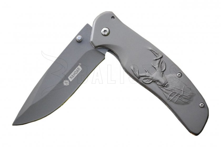 Coltello Kandar N304 cervo argento