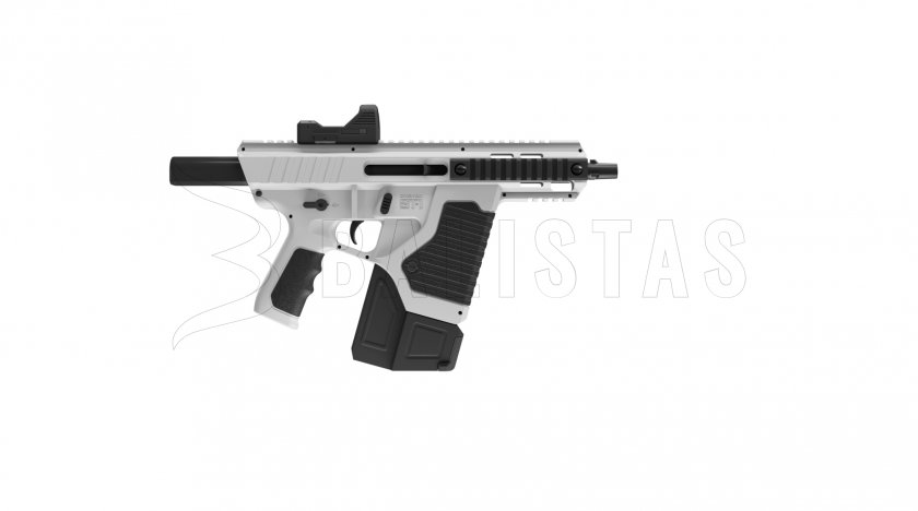 Carabina ad aria Crosman ST1 Full Auto 4,5mm con collimatore