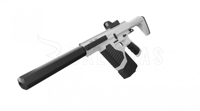 Carabina ad aria Crosman ST1 Full Auto 4,5mm con collimatore