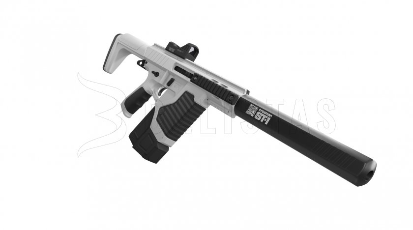 Carabina ad aria Crosman ST1 Full Auto 4,5mm con collimatore