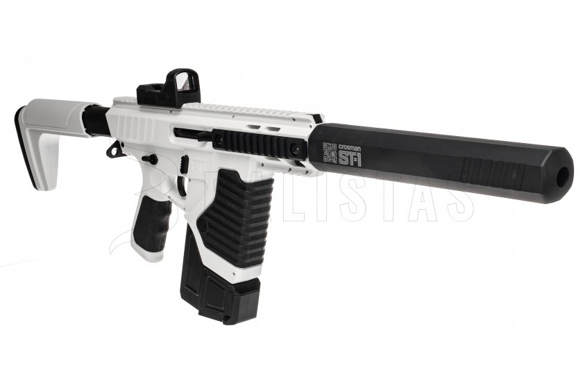 Carabina ad aria Crosman ST1 Full Auto 4,5mm con collimatore