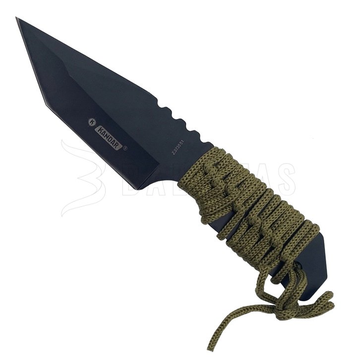 Coltello survival Kandar Tanto con acciarino N125